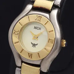 MCM レディース アナログ時計 ゴールド/シルバー 2025年最新】mcm 時計の人気アイテム - メルカリ