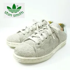 アディダス adidas スタンスミス スエード S32261 グレー ライトブルー 24cm スニーカー hws00606