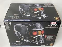 ハズブロ(HASBRO) MARVEL マーベルレジェンド・シリーズ スター・ロード プレミアム エレクトロニック ロールプレイ ヘルメット ライト&サウンドエフェクト付き ガーディアンズ・オブ・ギャラクシー 大人用ロールプレイギア F6485