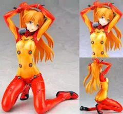 【中古】フィギュア 式波・アスカ・ラングレー ～テスト用プラグスーツver.～ 「エヴァンゲリヲン 新劇場版：破」1/6PVC塗装済み完成品