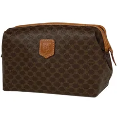 CELINE セリーヌ　マカダム柄　化粧ポーチ 小物入れ　美品 楽天市場】【バッグ】CELINE セリーヌ マカダム柄 ポーチ コスメ