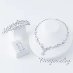 【ブランド公式】P012N008T014 3点セット ブライダルアクセサリー フィノジュエリー イヤリング ビジュー キュービック キュービックジルコニア ウェディング ブライダル 花嫁 結婚式 ウエディングアクセサリー 海外挙式 2次会 パーティー ゲスト