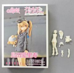 [중고] 프라모델 1/35 시마다 아리스 [걸즈 & 판처 극장판] 레진 캐스트 키트