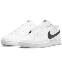 [ナイキ] コート ロイヤル 2 ネクスト ネイチャー COURT ROYALE 2 NN ホワイト/ブラック DH3160-101 日本国内正規品 25.5cm [ホワイト/ブラック] [25.5 cm]