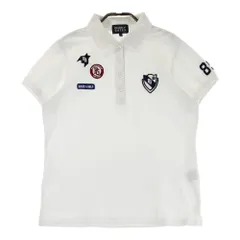 サイズ：1 PEARLY GATES パーリーゲイツ  半袖ポロシャツ  ホワイト系 [240101415373] ゴルフウェア レディース ストスト