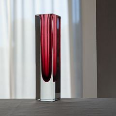 Murano　花瓶　フラワーベース　ムラノ　ムラーノ　ベネチア　ヴェネチアングラス　ヴェネツィアングラス　ディスプレイ　撮影小物　小道具　時代物　年代物　アンティーク　古道具　【送料無料】