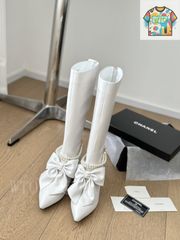 シャネル プラットフォームウェッジソールパンプス 35 22〜22.5