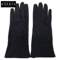 CHANEL シャネル 【美品】ココマーク やぎ革 7 1/2