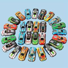 15 台のミニプルバックカー、楽しいバッチレーシングカーセット、子供用ミニダイキャストレーシングカー、男の子と女の子のためのカーニバル景品、クリスマス、誕生日、パーティーの記念品、パーティーギフト
