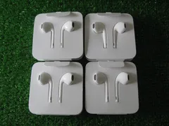 【R1554】Apple 純正 イヤホン 4個セット ライトニングイヤホン