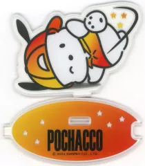 【中古】アクリルスタンド・アクリルパネル 13.ポチャッコ アクリルスタンド オレンジ 「サンリオ当りくじ ポチャッコ当りくじ」