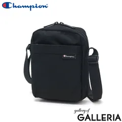 チャンピオン ショルダーバッグ メンズ レディース 斜めがけバッグ ブランド Champion 斜めがけ 小さめ ミニ 軽量 縦型2L デモイン 68601 ブラック