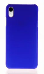 iPhone XR ケース アイフォンxr  耐衝撃 シンプル さらさら ハード ケース 【Color】 ブルー