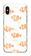 iPhone 13 iPhone13 ケース カバー アイフォン13 スマホケース ハードケース 水彩 大人 可愛い 海 夏 マンタ クリオネ イルカ サンゴ メンダコ シャチ クマノミ クリア カラー09