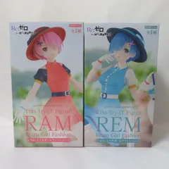 中古 未開封品 Trio-Try-iT Re:ゼロから始める異世界生活 レム ラム 2体セット FuRyu/フリュー フィギュア pr00174