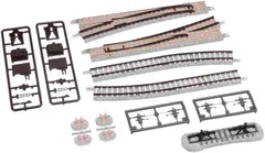Tomix ニュー電動ポイントPL541-15右3セット、左2セット - 鉄道模型