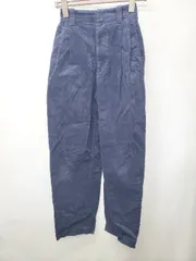 ◇ ⊇ MARNI マルニ UNIQLO ユニクロ コーデュロイ タック ワイド パンツ サイズXS ブルー系 レディース E  【1506250013313】