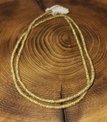 ■ vintage brass ■ African Beads Necklace アフリカン ビーズネックレス ■ Handmade ハンドメイド ■ SSS1067