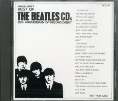CD1枚 / ビートルズ / Best Of The Beatles CDs 1962 - 1987 / 25th Anniversary of Record Debut (PCD-29) / D00167852