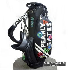 パーリーゲイツ　キャディーバッグ　中古 パーリーゲイツ キャディバッグ 053-4980101 - メルカリ