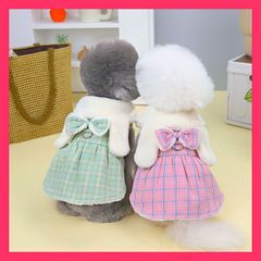 2点ペアルック羊さん飾りフード付アウターパーカー防寒着犬服猫服