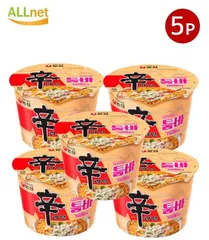 農心 辛ラーメン焼きそば トゥーンバ 大カップ113g×5個セット Spicy Creamy 韓国食品 トゥーンバパスタ 韓国ラーメン スパイシートゥーンバパスタ 辛ラーメントゥーンバ
