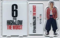 【中古】アクリルスタンド・アクリルパネル 中務裕太(尾々地真也) アクリルスタンド 「6 from HiGH＆LOW THE WORST」