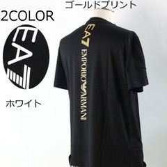 半袖jTシャツ EA7 EMPORIO ARMANI  アルマーニ 7m000567 インポート メンズ  ブラック 春 夏 おでかけ カジュアル プレゼント ギフト 紳士 合わせやすい 1点物 30代 40代 50代  トップス イタリア 新品