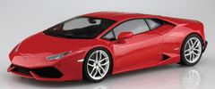 青島文化教材社(AOSHIMA) 1/24 プリペイントモデルシリーズ 2014 ランボルギーニ ウラカン レッド 塗装済みプラモデル 04-C
