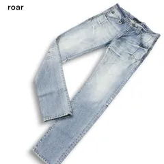 roar 花柄 総柄 ミリタリージャケット 2丁拳銃 スワロフスキー　ピストル roar - ROAR(ロアー) 2丁拳銃 スワロフスキー カットソーの通販