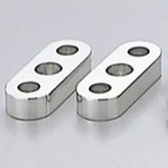 ゼファー400/ZEPHYR-X(ZR400C/G)用 ハンドルホルダースペーサーT10(シルバー) ｜ハリケーン