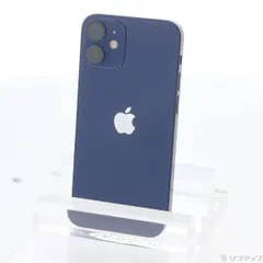 〔中古品〕 iPhone12 mini 64GB ブルー MGAP3J／A SIMフリー【247】