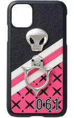 [중고] 휴대 재킷 커버 네즈 링 부착 스마트 폰 케이스 for iPhone 11 Pokemon Trainers [포켓 몬스터] 포켓몬 센터 한정