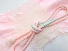 【一輝堂】【着物】和装小物 帯揚げ帯締めセット 帯揚 帯締 絞り 丸組 24w-12340