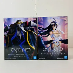 04w3737○【未開封】オーバーロード プライズ フィギュア 2種セット [ アインズ・ウール・ゴウン フィギュア / アルベド フィギュア ] まとめ売り
