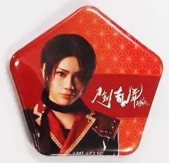 【中古】バッジ・ピンズ(男性) 佐藤流司(加州清光)/2部衣裳 「刀剣乱舞2.5D カフェ 五角形缶バッジ ミュージカルver.」