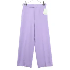 未使用 Adam et Rope' アダムエロペ ワイドパンツ 38 パープル スラックス レディース 古着