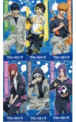 【中古】雑貨 全6種セット 描き下ろしクリアしおり 「ブルーロック×GiGO/セガのお店キャンペーン」 クレーンゲームプレイ特典第1弾
