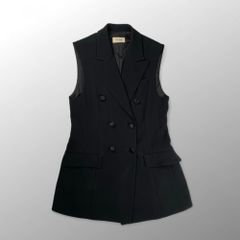 【美品】 DES PRES デプレ / ダブルクロス ダブルブレストジレ 参考定価：36,000+tax SIZE:FREE