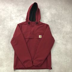 Carhartt カーハート ナイロンジャケット ハーフジップ プルオーバーワークウェア ワンポイントロゴ