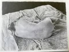 裸婦、美人画、油彩８号、山本英二、しなりK 真作、肉筆、高級額縁、高塚省吾。 絵画、油彩、6F美人画、裸婦、山本英二、夏の風、額縁付き真作