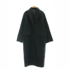 メゾンスペシャル MAISON SPECIAL モヘアシャギーチェスターコート アウター ウール F 黒 ブラック /YQ ■OSのサムネイル
