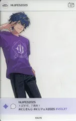 【中古】キャラカード レオス・ヴィンセント 「バーチャルYouTuber にじさんじ にじさんじフェス 2025 SNS風ランダムクリアカード Aグループ」