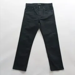 UNIQLO ユニクロ デニムパンツ サイズ31 スリム ブラックデニム カジュアル メンズ デニムパンツ A8006