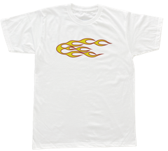 オリジナルデザインプリントTシャツ fire pattern 01（ファイヤーパターン 02） ORIGINALS　Lサイズ