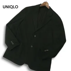 23SS★ UNIQLO ユニクロ 通年 コンフォート★ 2B テーラード ジャケット Sz.M メンズ 黒