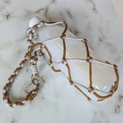 パラコード ボトルホルダー ドリンクホルダー ペットボトル ホルダー バンドメイド 推しカラー   500ml カーキ シルバーグレー