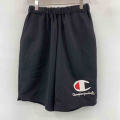 Champion チャンピオン レディース ハーフパンツ 黒 ワンポイント