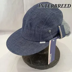INTERBREED インターブリード 帽子 キャップ INTERBREED インターブリード selvedge supply サンシェード付き ジェットキャップ denim デニム 赤耳