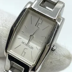 動作未確認　MICHEL KLEIN ミッシェルクラン　２針 カットガラス 腕時計 1N00-0LP0 レディース　クォーツ　腕時計のサムネイル